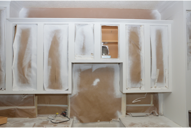 Painting Cabinets white